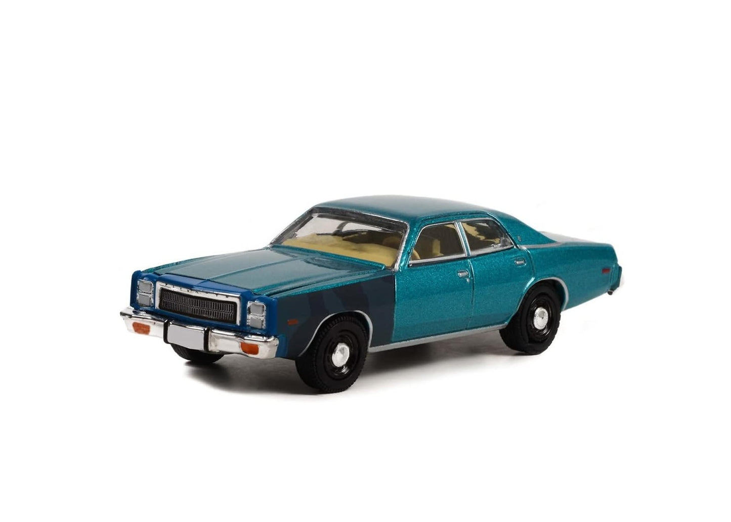 1977 Plymouth Fury Sergeant Rick Hunter "Hunter" (1984-1991) - Hollywood Series - Greenlight - Scala 1/64