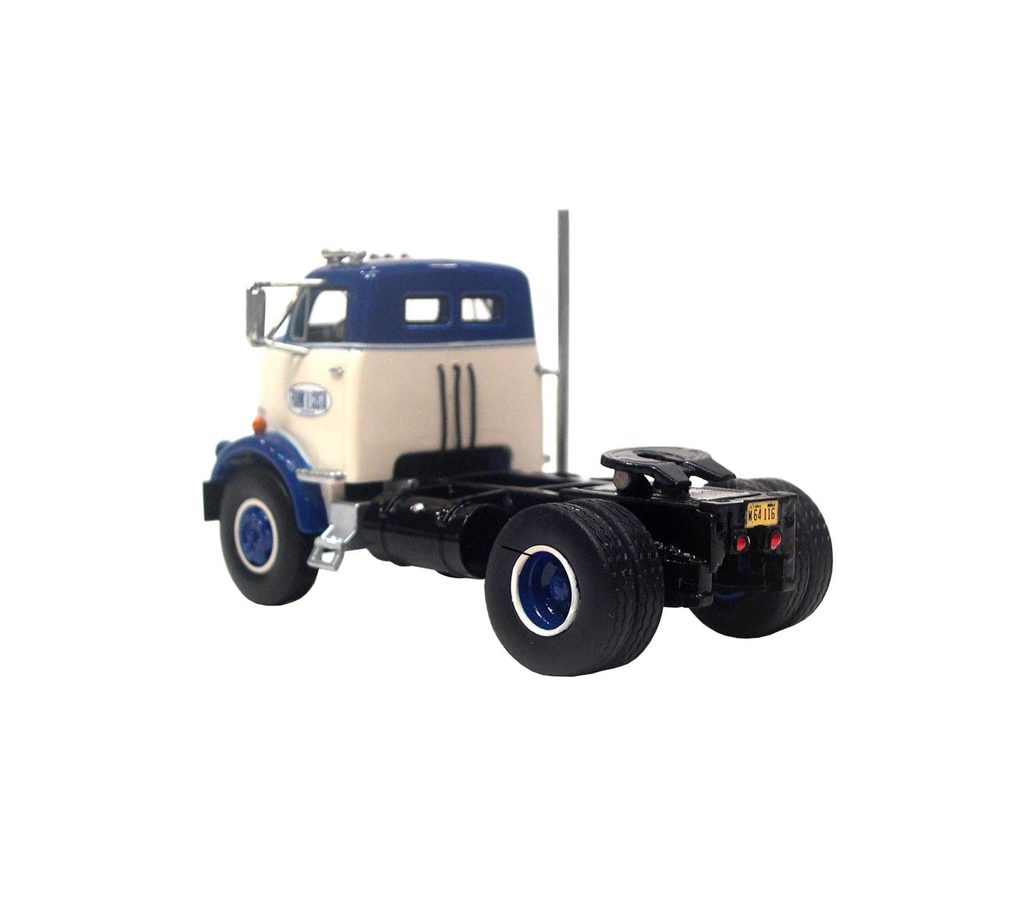 1954 GMC C 950 Cannonball Day-Cab COE Tractor Blue/Cream - Neo Scale Models - Scala 1/64 NEO64116