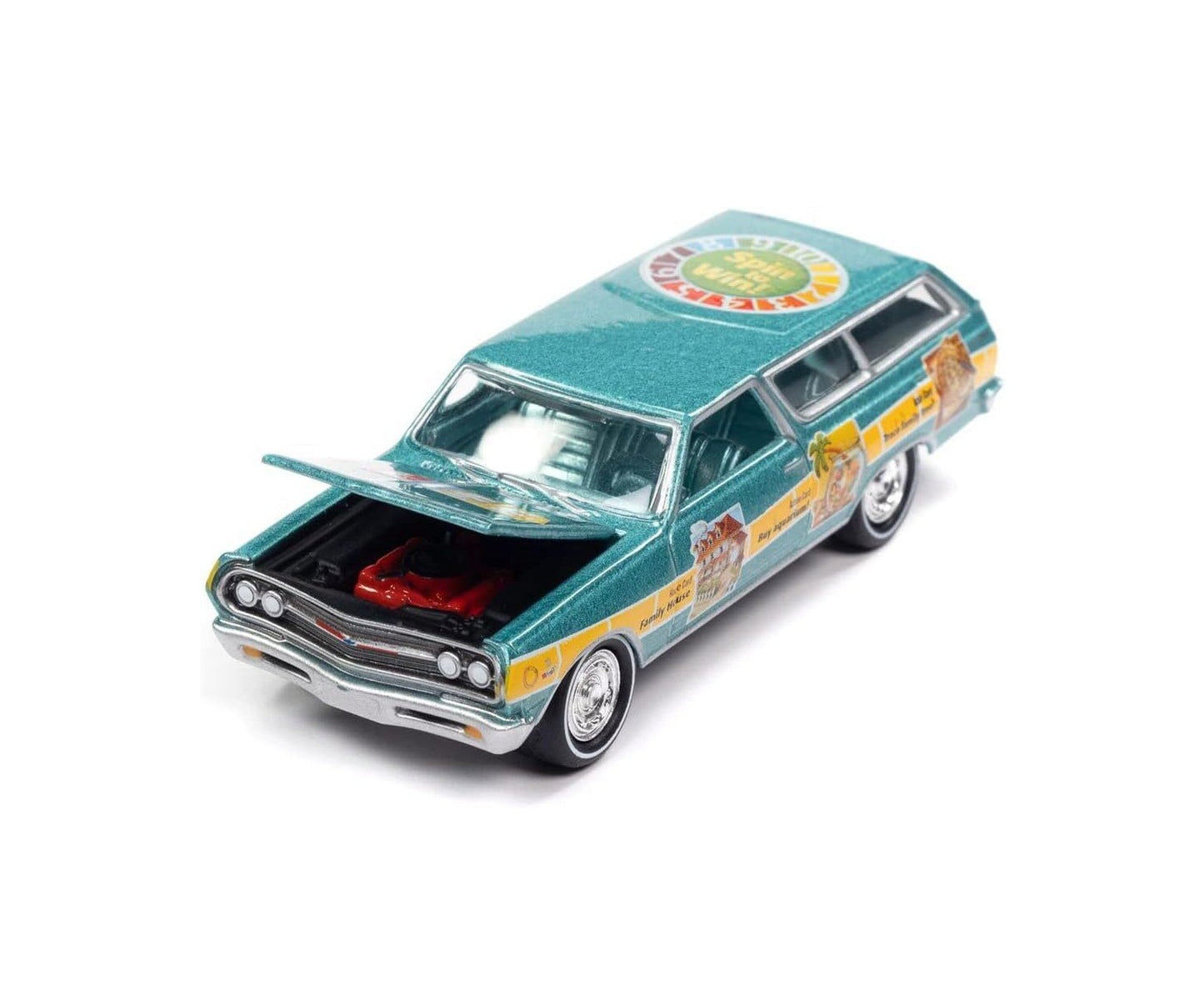 1965 Chevrolet 2-Door Wagon "LIFE" - Johnny Lightning - Scala 1/64