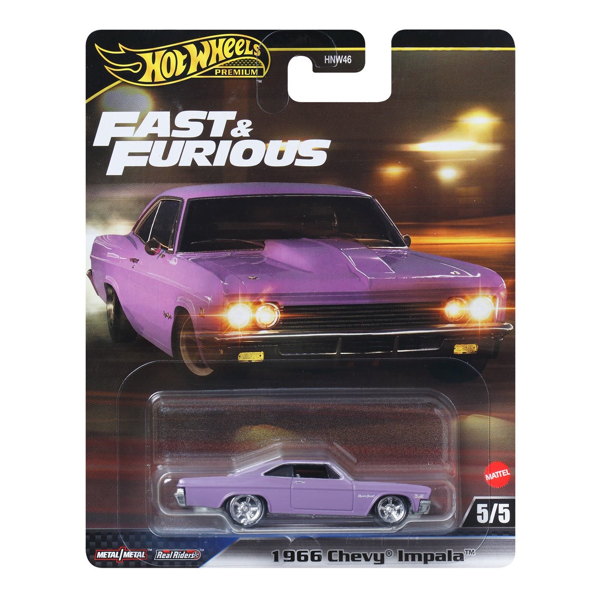 1966 Chevy Impala Fast & Furious - Hot Wheels Premium - Scala 1/64