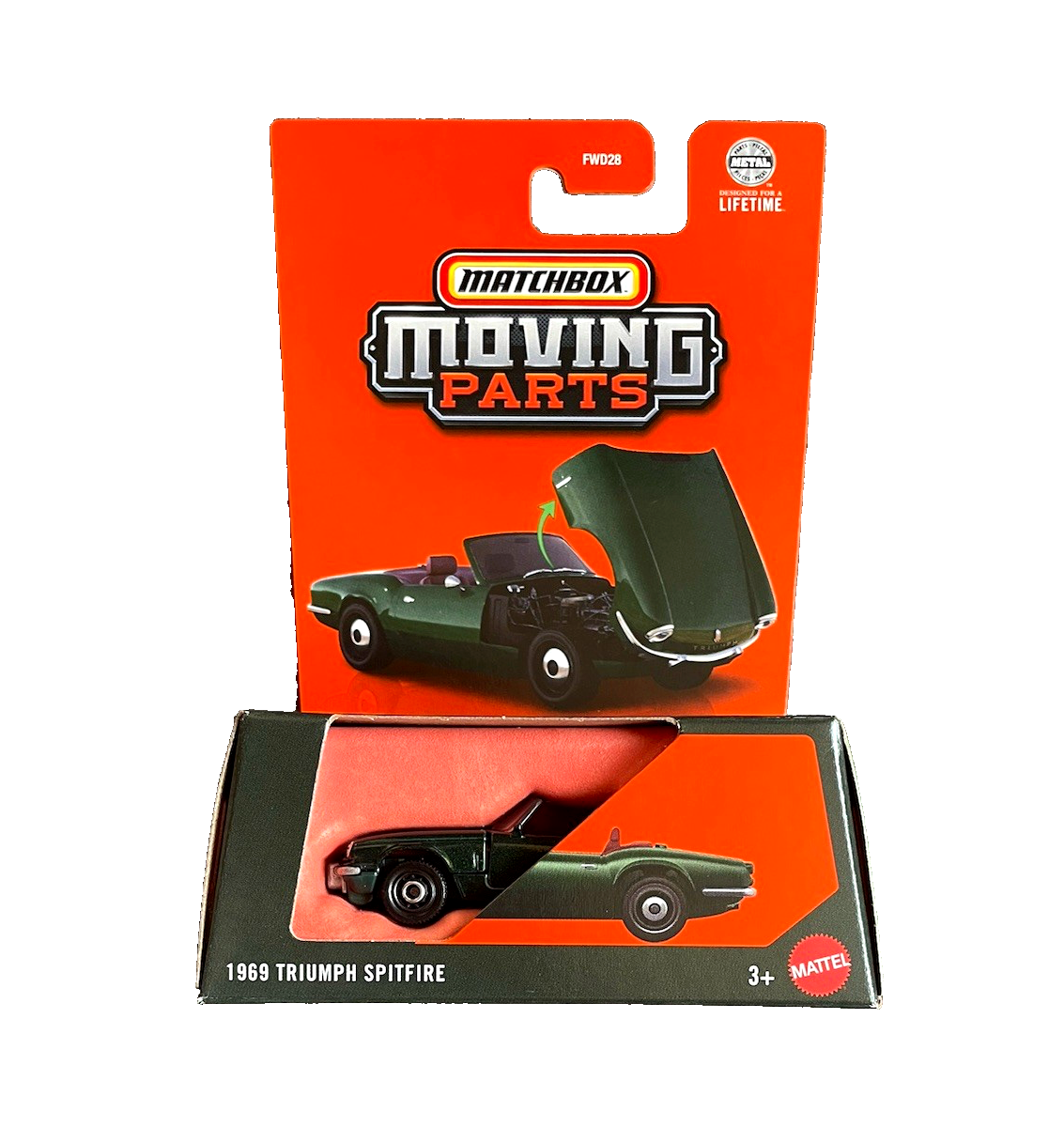 1969 Triumph Spitfire - Matchbox Moving Parts - Scala 1/64 Circa