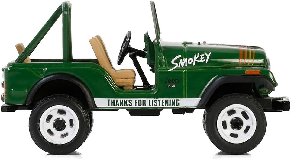 1975 Jeep CJ-7 Smokey Bear Series 4 - Greenlight - Scala 1/64