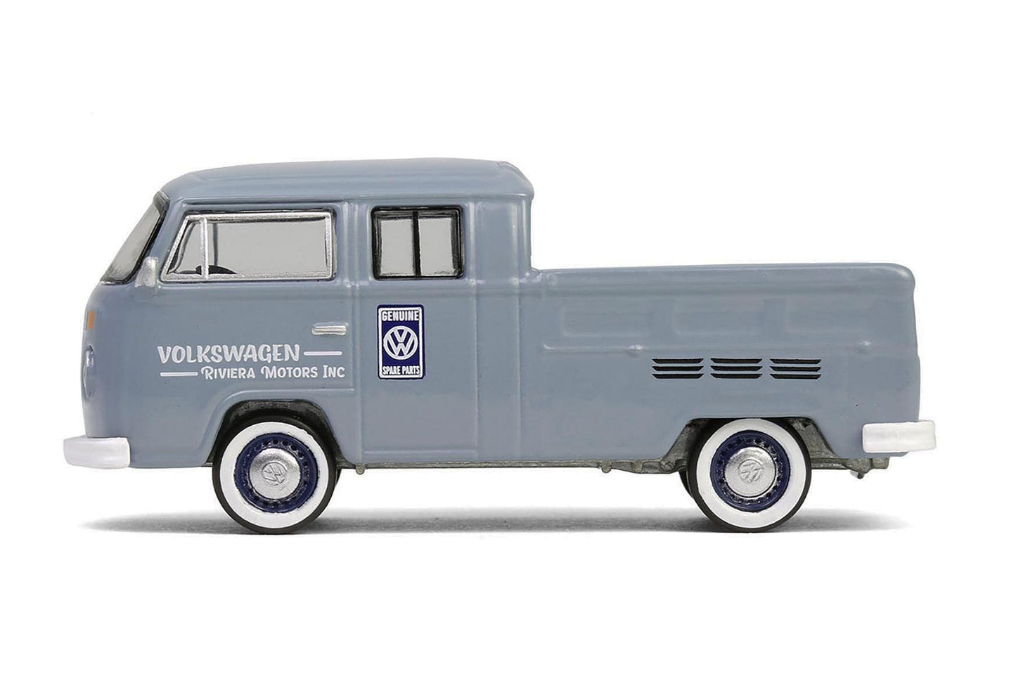 1978 Volkswagen Type 2 Double Cab Pickup Truck "Volkswagen Service" - Club V-Dub - Greenlight - Scala 1/64