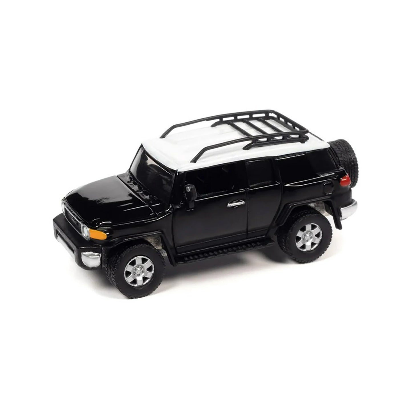 2007 Toyota FJ Cruiser Black "Classic Gold Collection" - Johnny Lightning - Scala 1/64