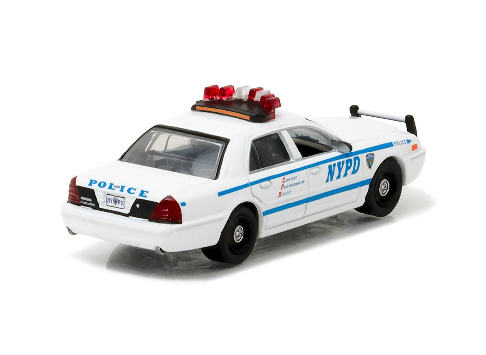 2011 Ford Crown Victoria Police Interceptor - New York City Police Department - Greenlight - Scala 1/64