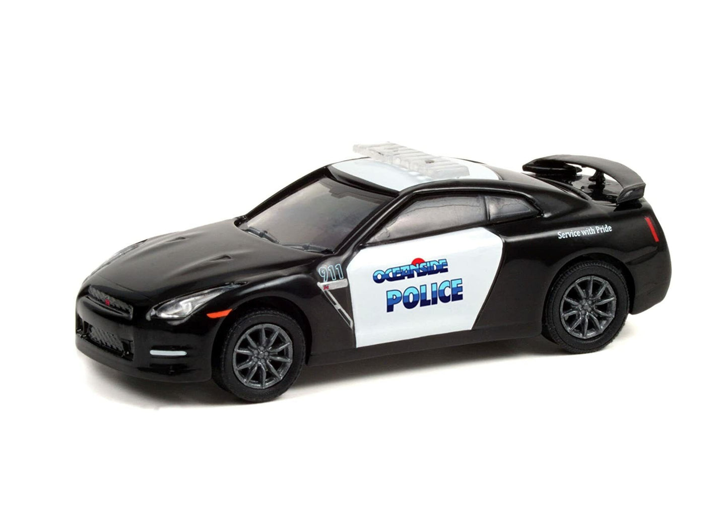 2015 Nissan GT-R - Oceanside California Police - Greenlight Series Hot Pursuit - Scala 1/64