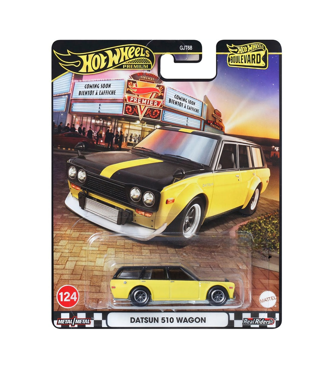 Datsun 510 Wagon #82 Boulevard Series - Hot Wheels Premium - Scala 1/64