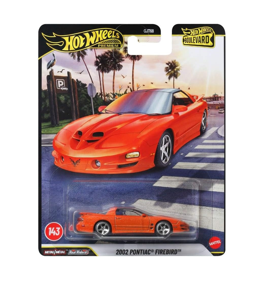 2002 Pontiac Firebird Boulevard - Hot Wheels Premium - Scala 1/64
