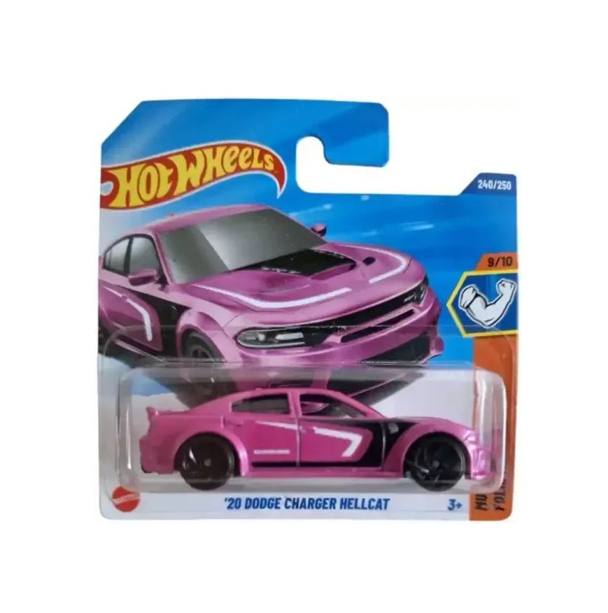 '20 Dodge Charger Hellcat - HW Muscle Mania 9/10 - Hot Wheels - Scala 1/64 Circa