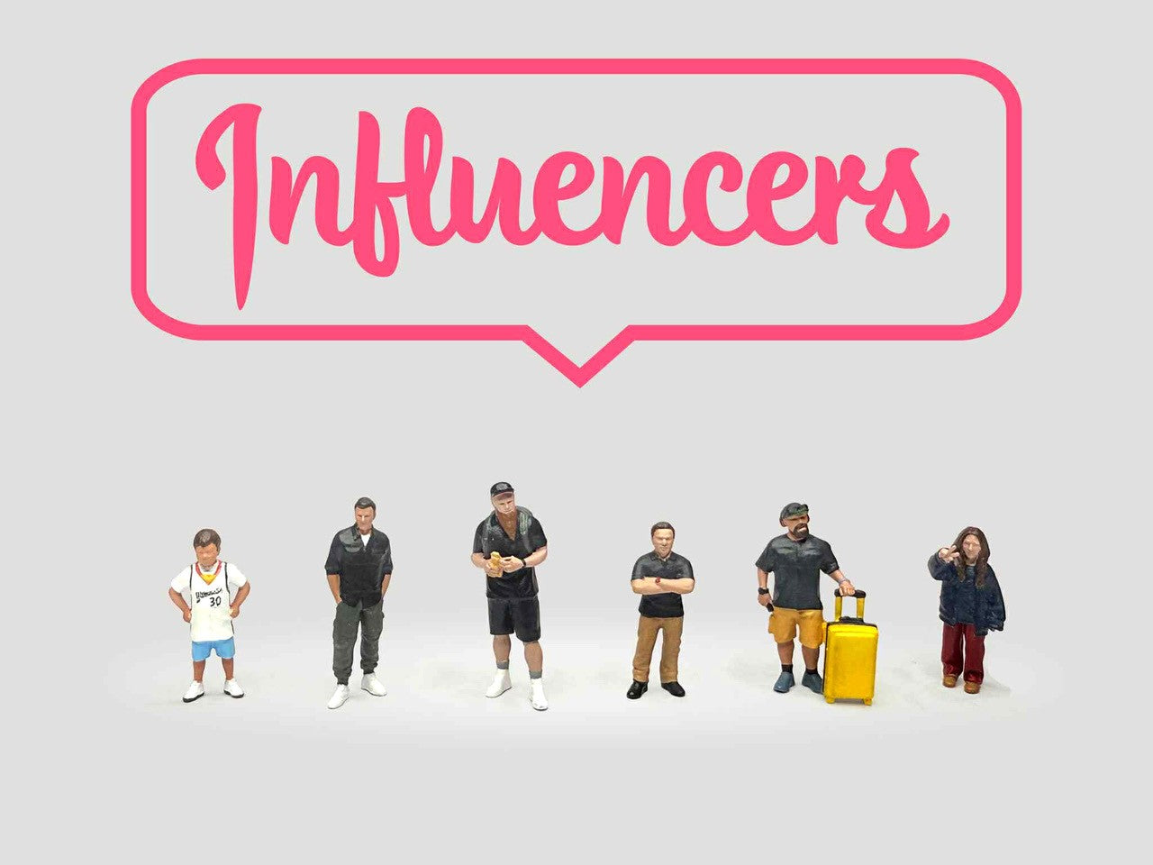 Influencers Set - American Diorama - Scala 1/64 AD-2433