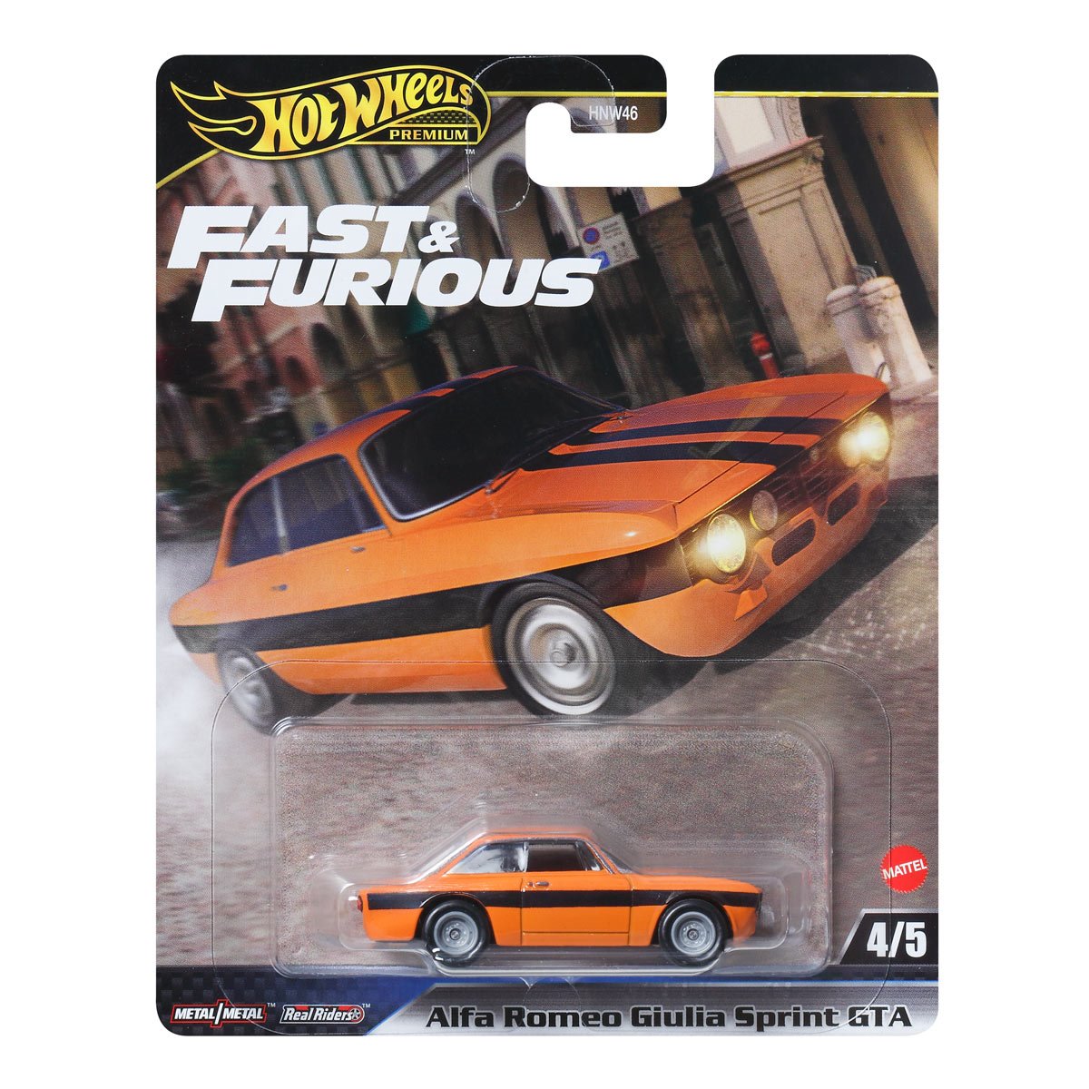 Alfa Romeo Giulia Sprint GTA Fast & Furious - Hot Wheels Premium - Scala 1/64