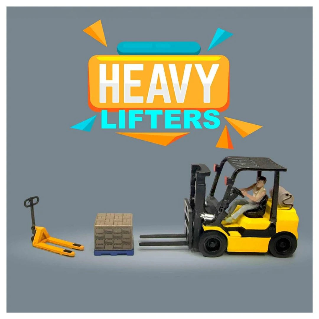 Heavy Lifters Figure Set - American Diorama - Scala 1/64 AD-2431