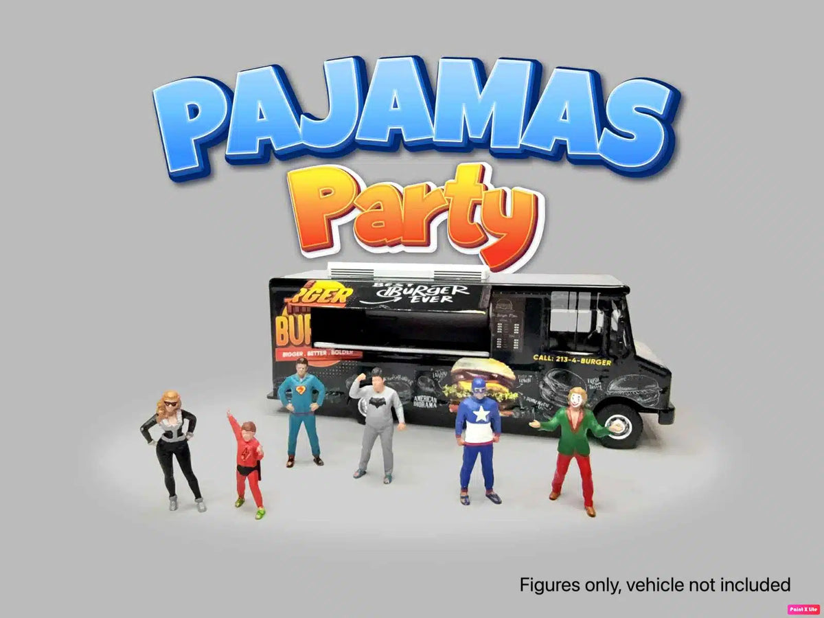 Pajamas Party - American Diorama - Scala 1/64 AD-2436