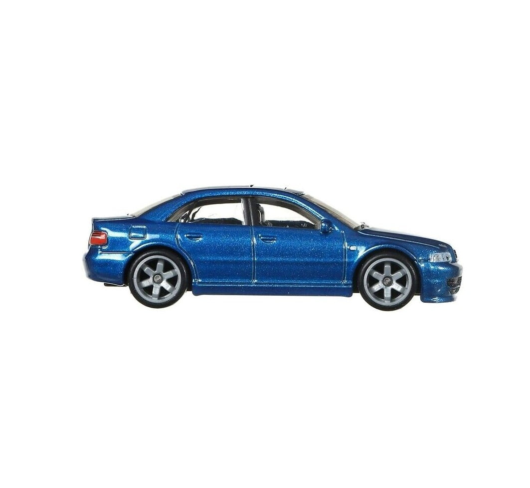 Audi S4 Quattro Blue - Series Car Culture Deutschland Design - Hot Wheels Premium - Scala 1/64