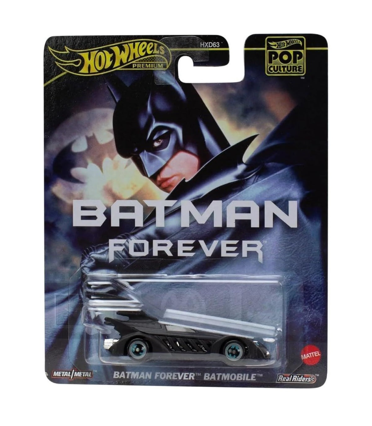 Batman Forever Batmobile - Series POP Culture - Hot Wheels Premium - Scala 1/64 Circa