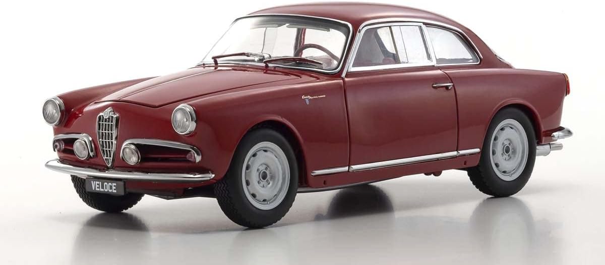Alfa Romeo Giulietta Sprint Veloce 1956 Red - Kyosho - Scala 1/18