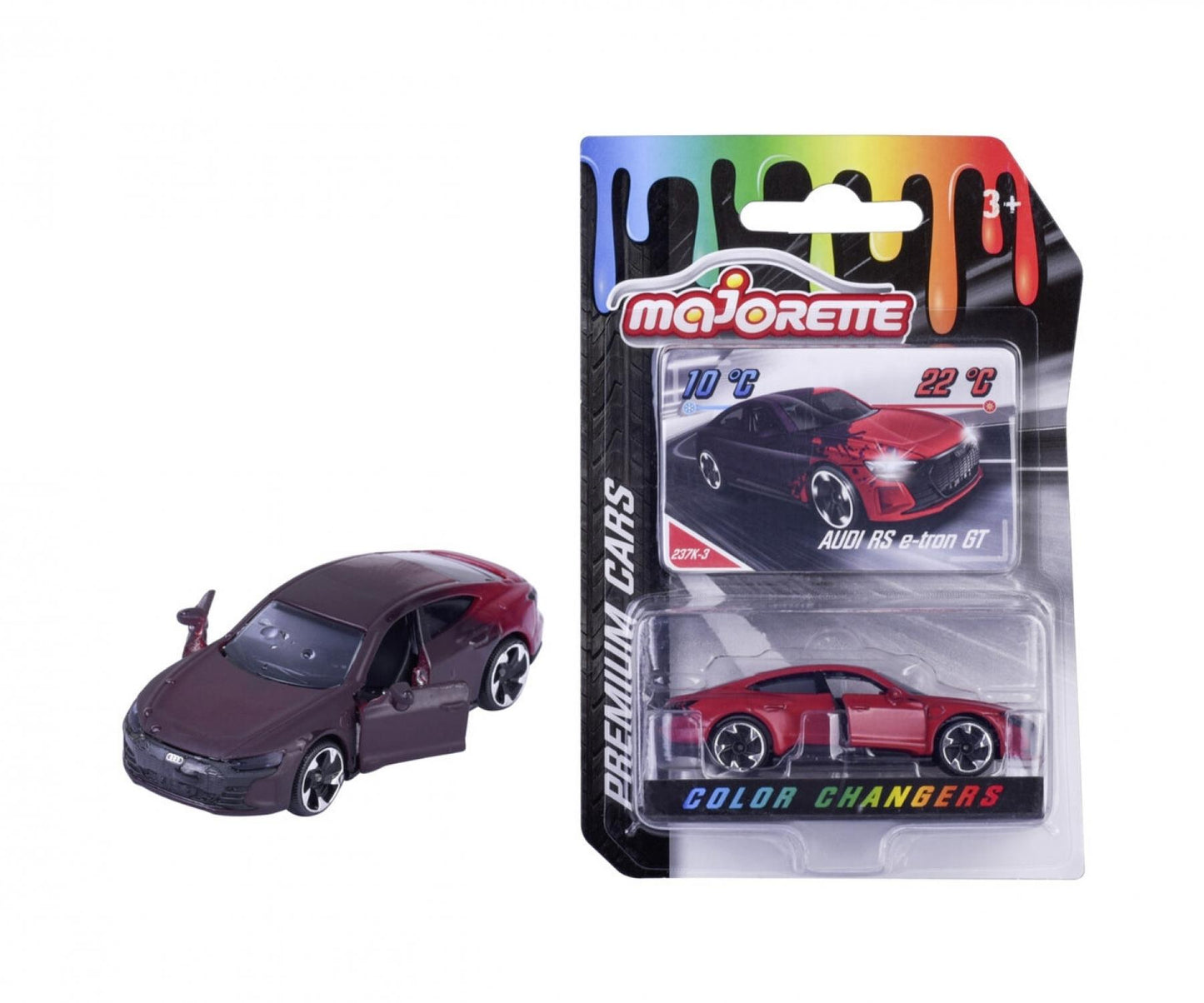 Audi RS e-tron GT Color Changer - Majorette - Scala 1/64