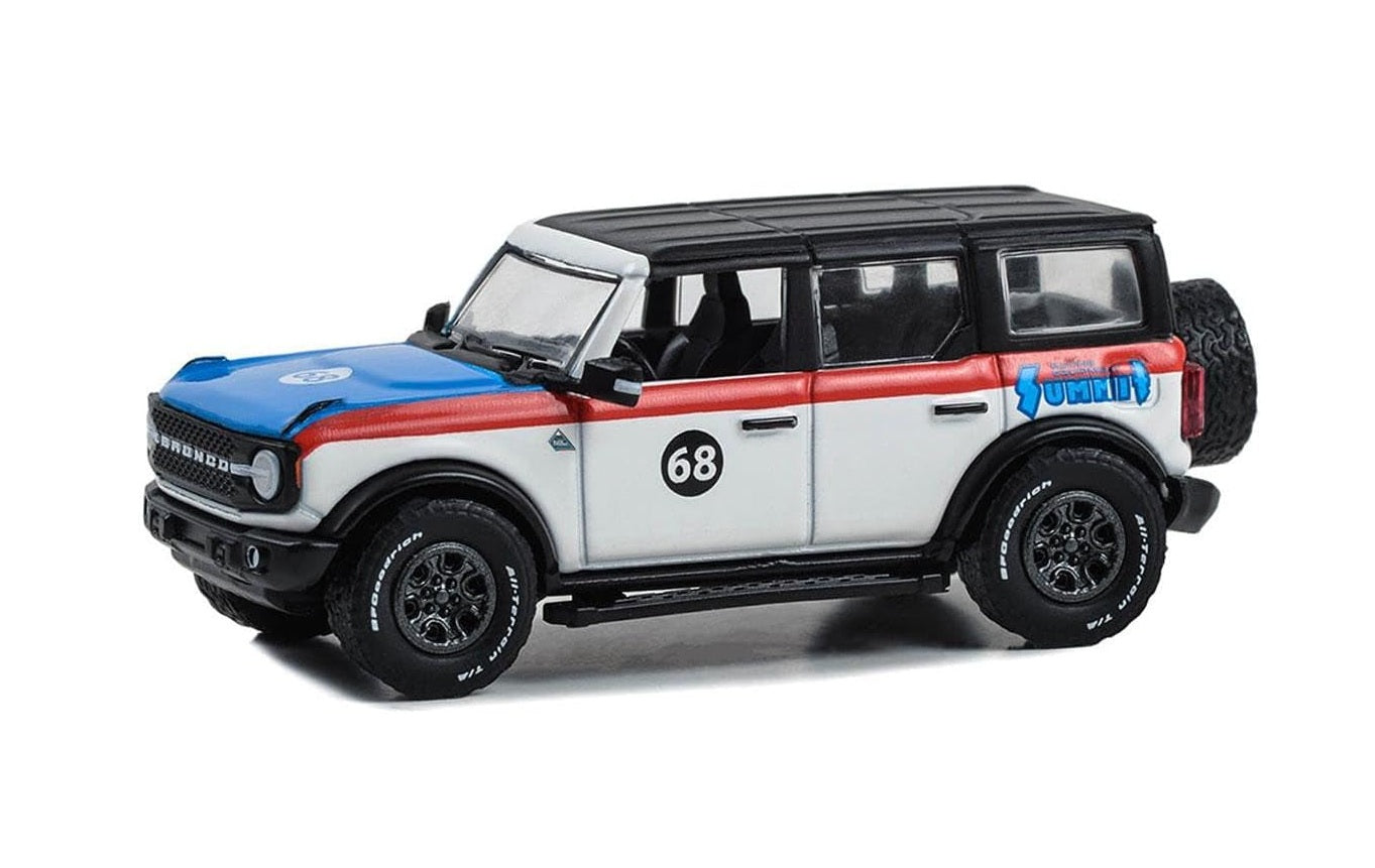 2022 Ford Bronco Black Diamond #68 Summit Racing - Greenlight - Scala 1/64