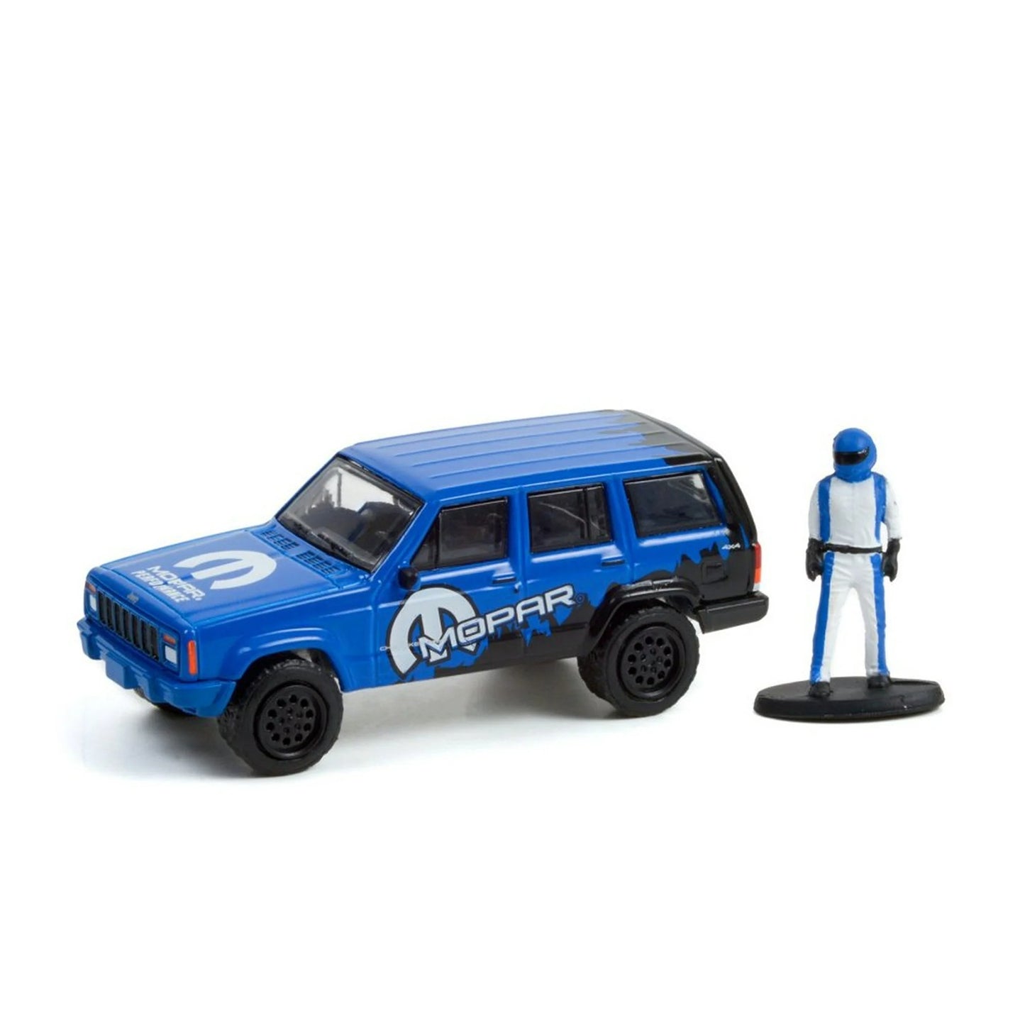 2001 Jeep Cherokee Sport MOPAR Off-Road - Series Hobby Shop - Greenlight - Scala 1/64