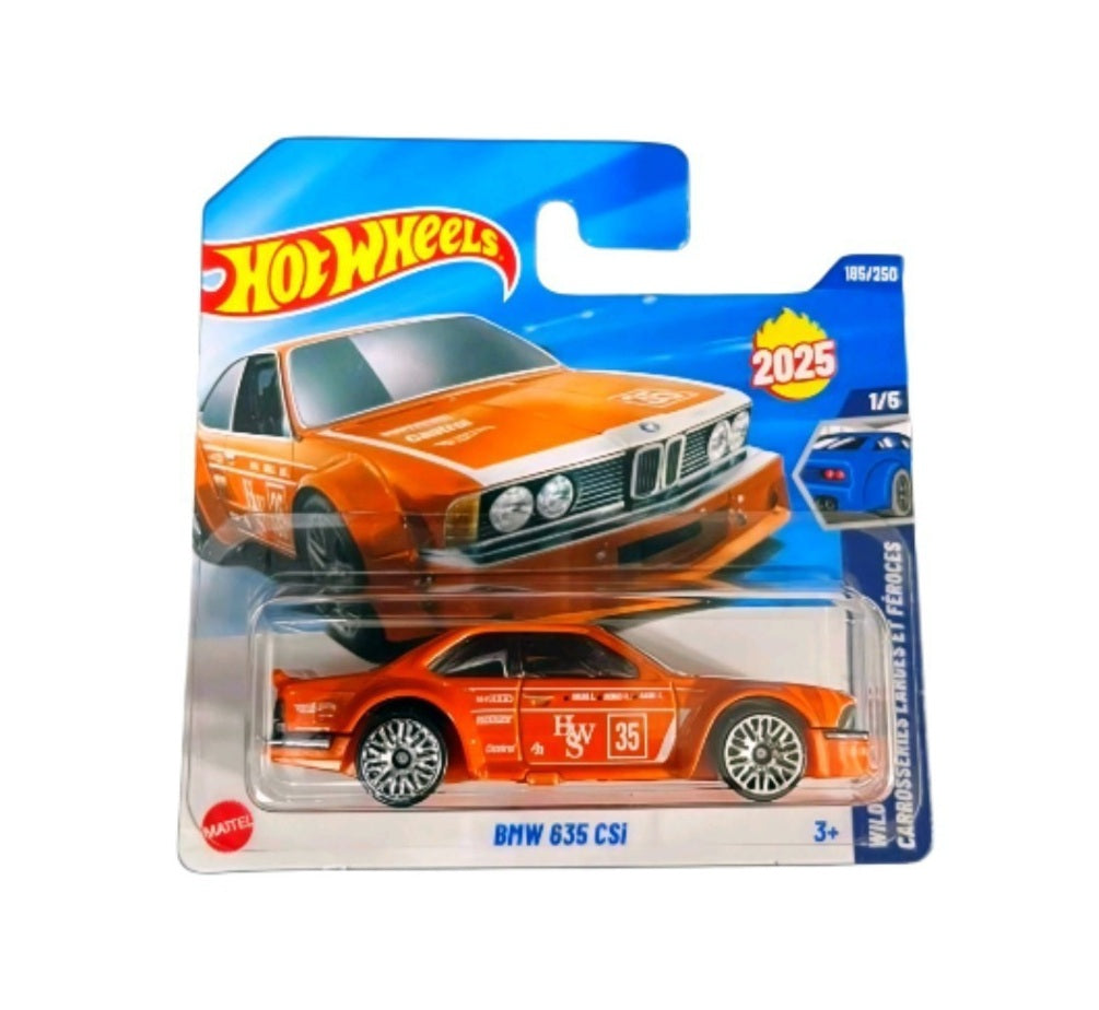 BMW 635 CSi - HW Wild Widebody 1/5 - Hot Wheels - Scala 1/64 Circa