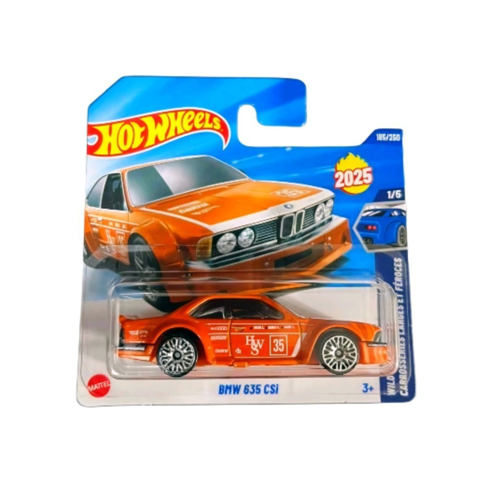 BMW 635 CSi - HW Wild Widebody 1/5 - Hot Wheels - Scala 1/64 Circa