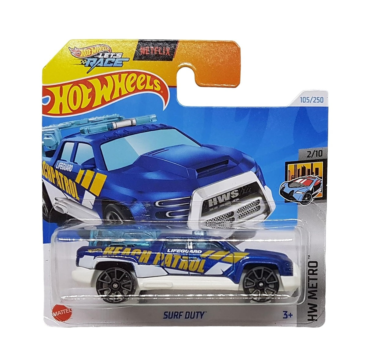 Surf Duty - Hot Wheels - HW Metro 2/10 - Scala 1/64 Circa