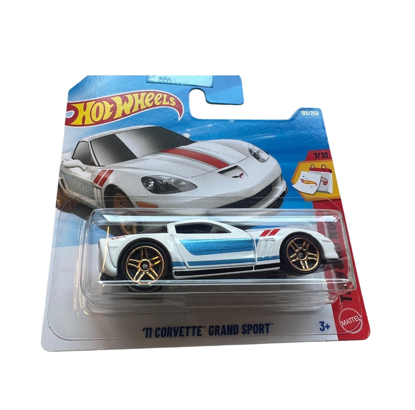 '11 Corvette Grand Sport - HW Then And Now 7/10 - Hot Wheels - Scala 1/64 Circa