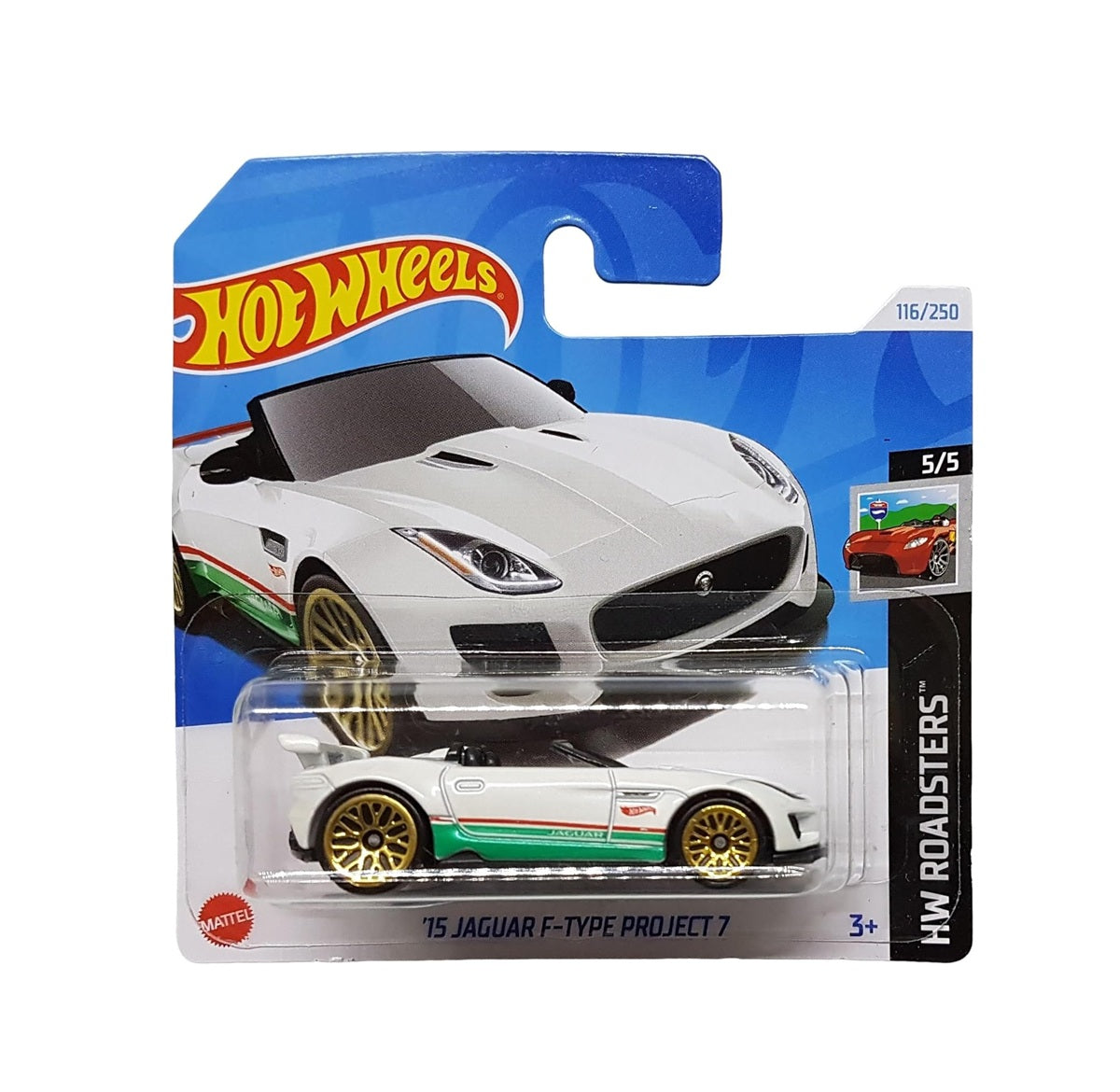 '15 Jaguar F-Type Project 7 - Hot Wheels - HW Roadsters 5/5 - Scala 1/64 Circa