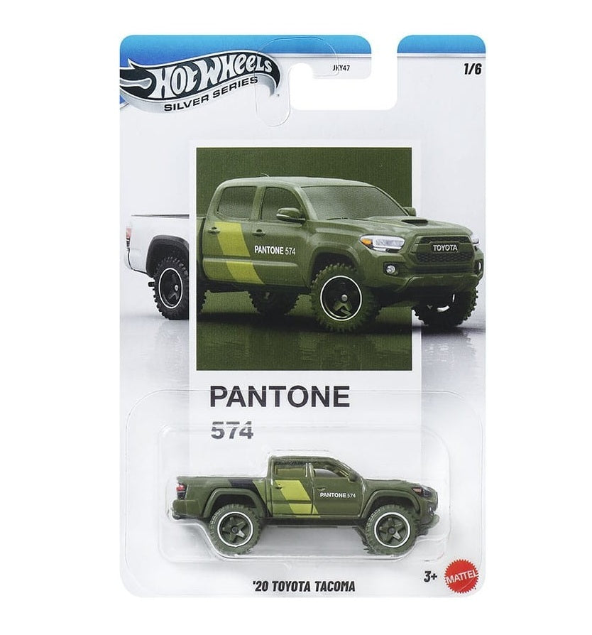 '20 Toyota Tacoma Pantone Series 1/6 - Silver Series - Hot Wheels - Scala 1/64