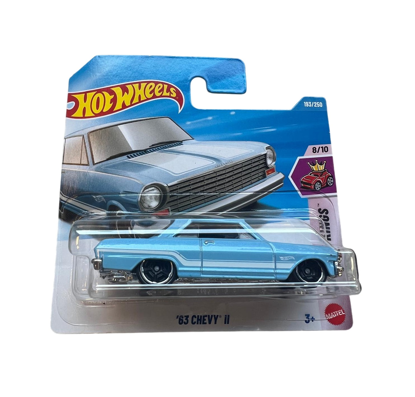 '63 Chevy II - HW Compact kings 8/10 - Hot Wheels - Scala 1/64 Circa
