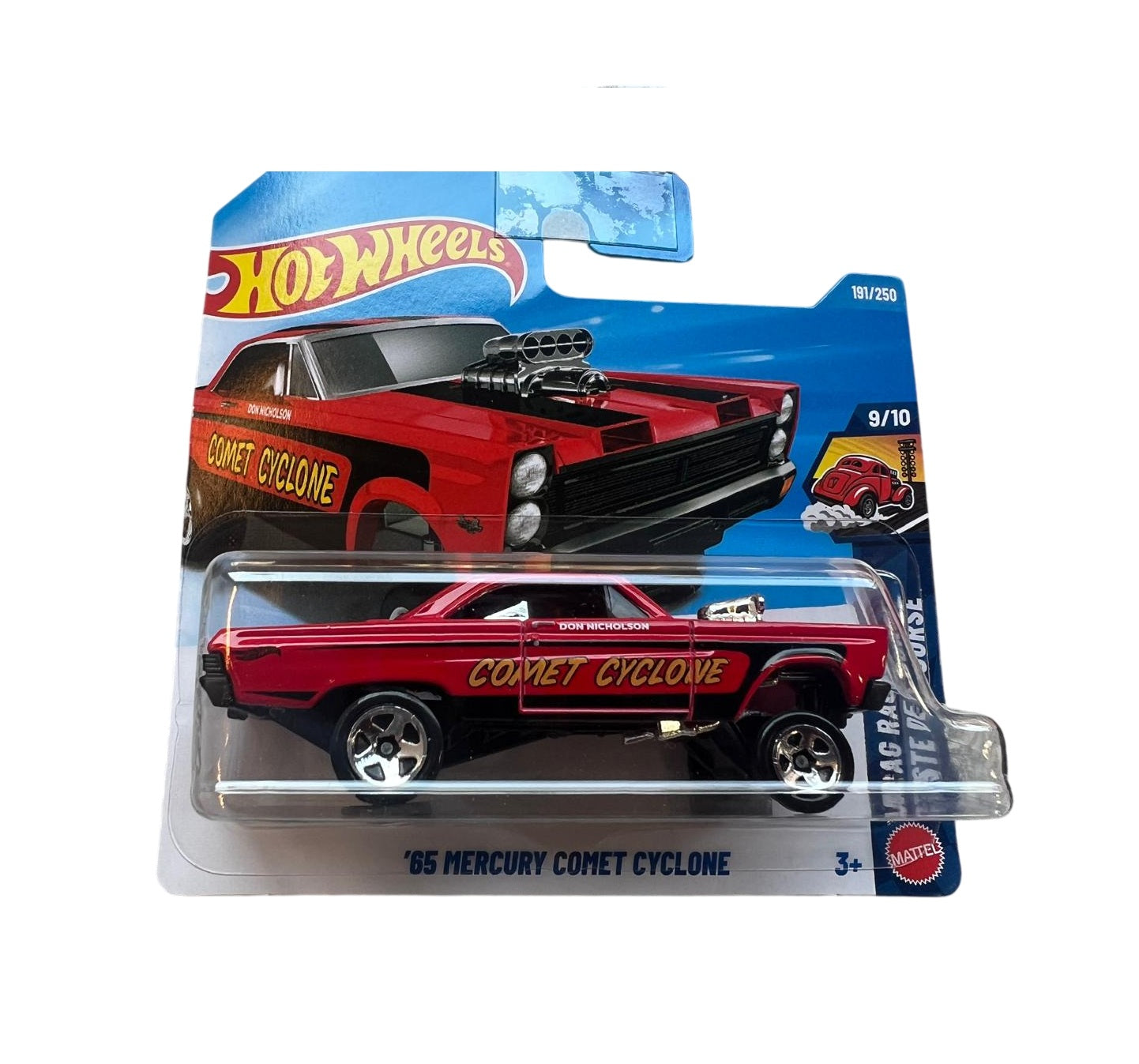 '65 Mercury Comet Cyclone - HW Drag Racers 9/10 - Hot Wheels - Scala 1/64 Circa