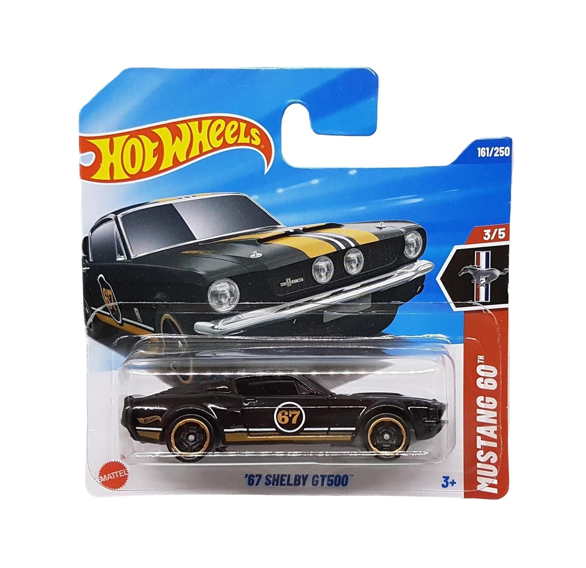 '67 Shelby GT500 - HW Mustang 60th 3/5 - Hot Wheels - Scala 1/64 Circa