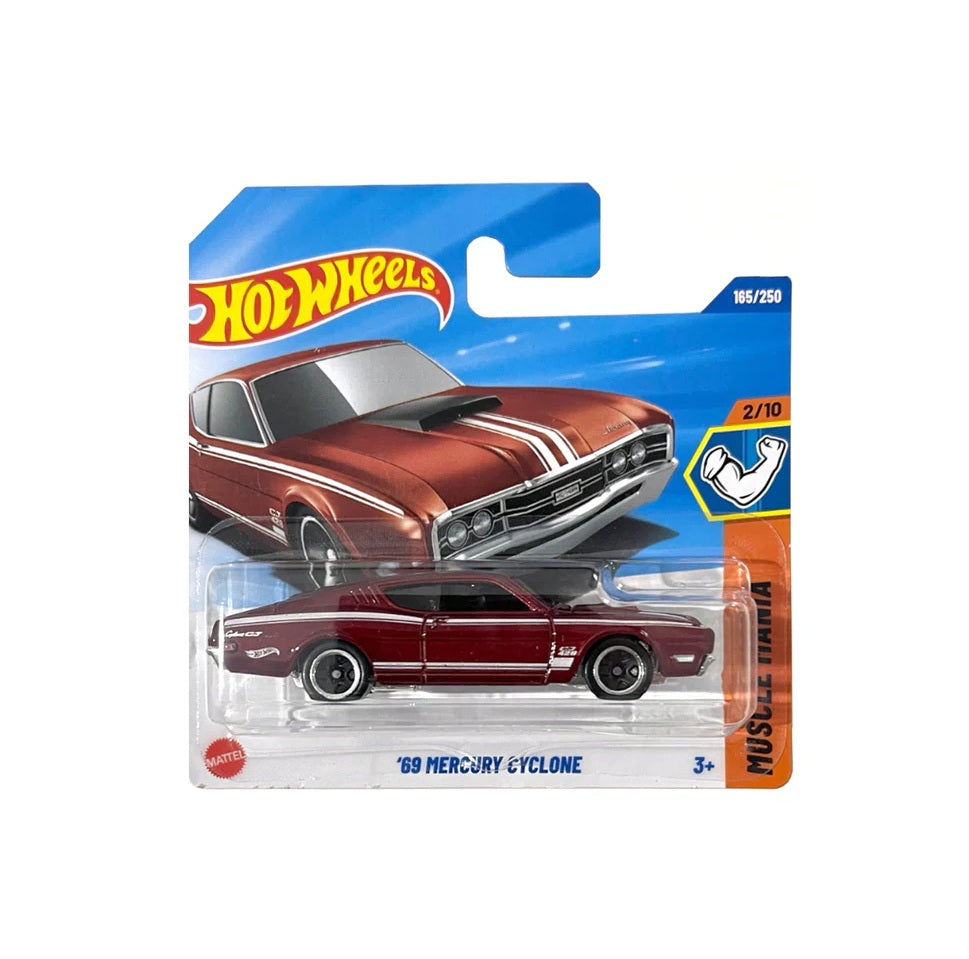 '69 Mercury Cyclone Red - Muscle Mania 2/10 - Hot Wheels - Scala 1/64