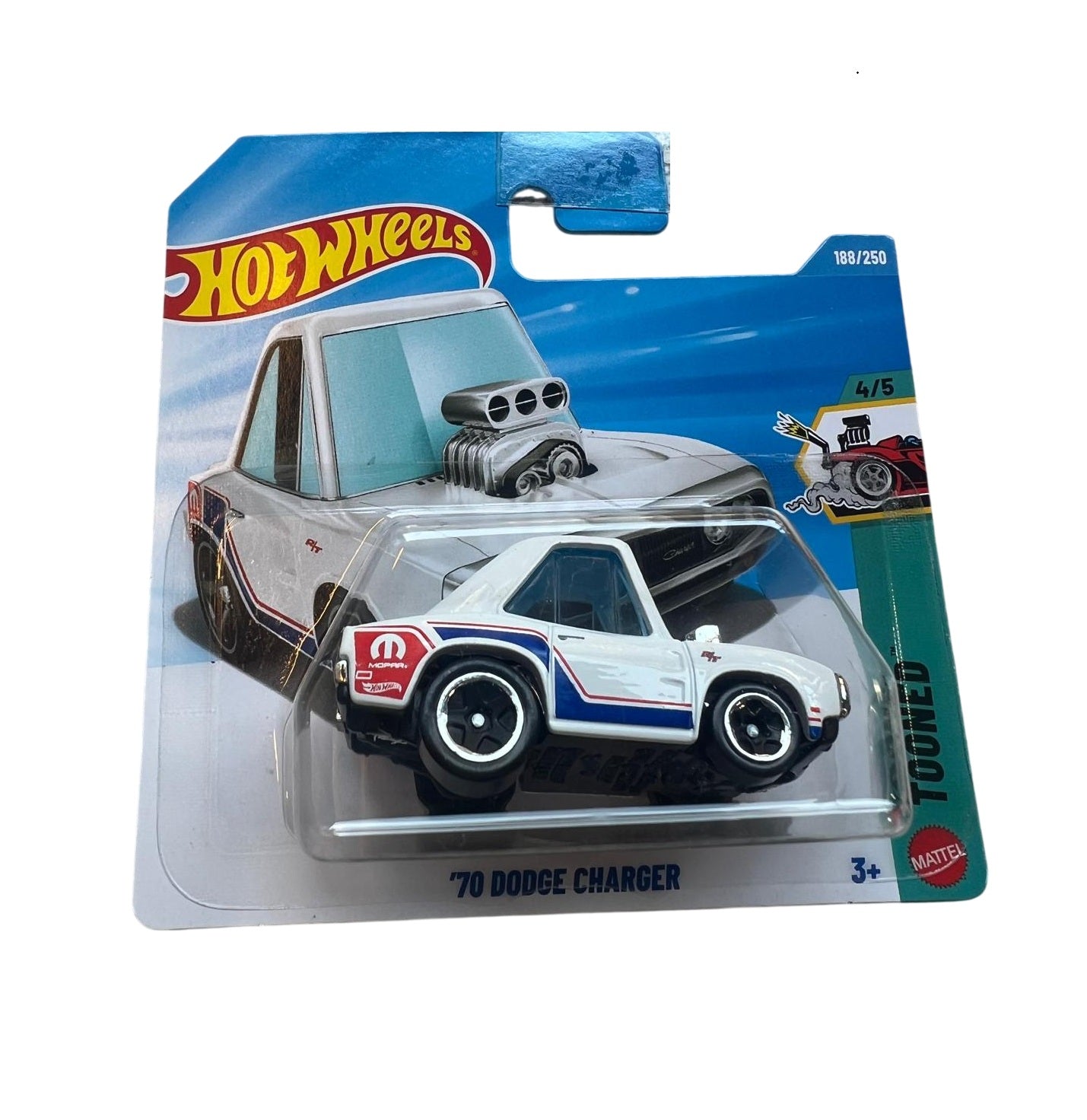 '70 Dodge Charger - HW Tooned 4/5 - Hot Wheels - Scala 1/64 Circa