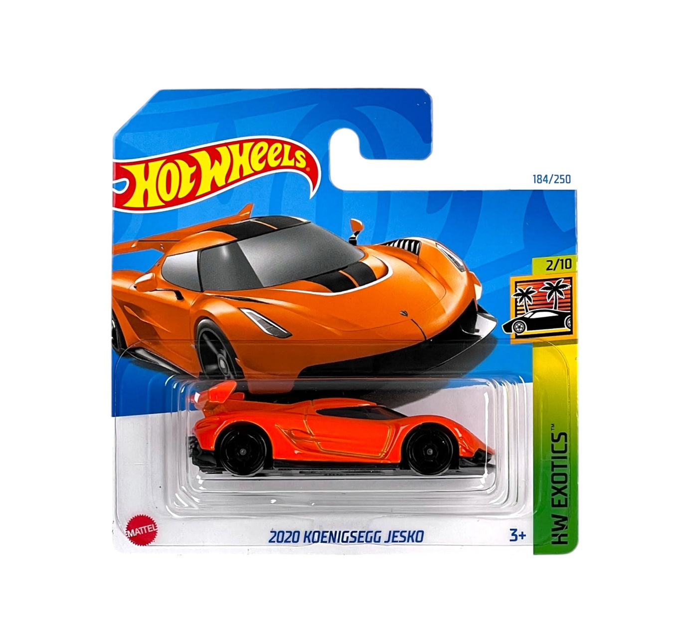 2020 Koenigsegg Jesko Orange - Hot Wheels - HW Exotics 2/10 - Scala 1/64 Circa
