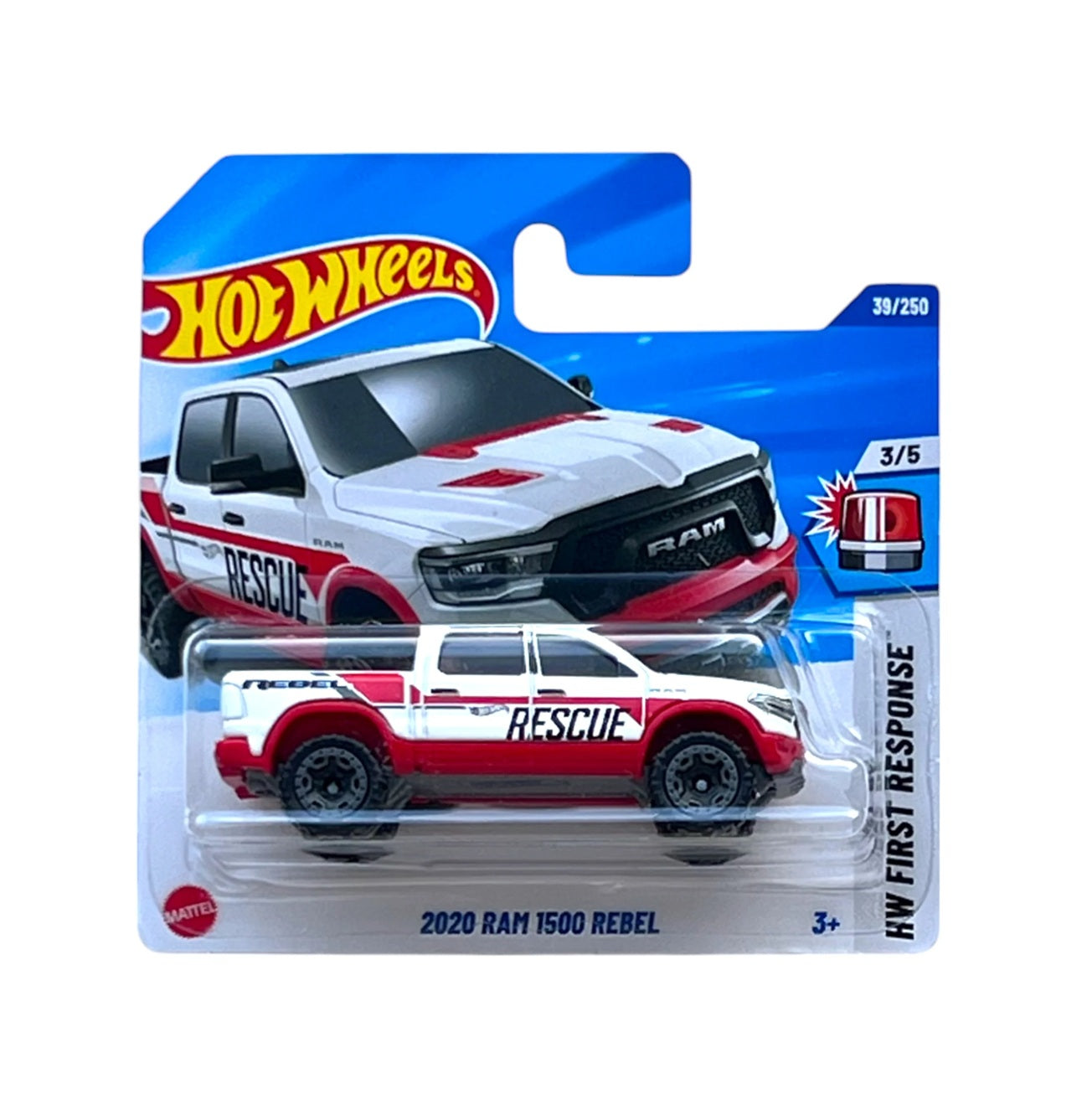 2020 Ram 1500 Rebel - Hot Wheels - HW First Response 3/5 - Scala 1/64 Circa