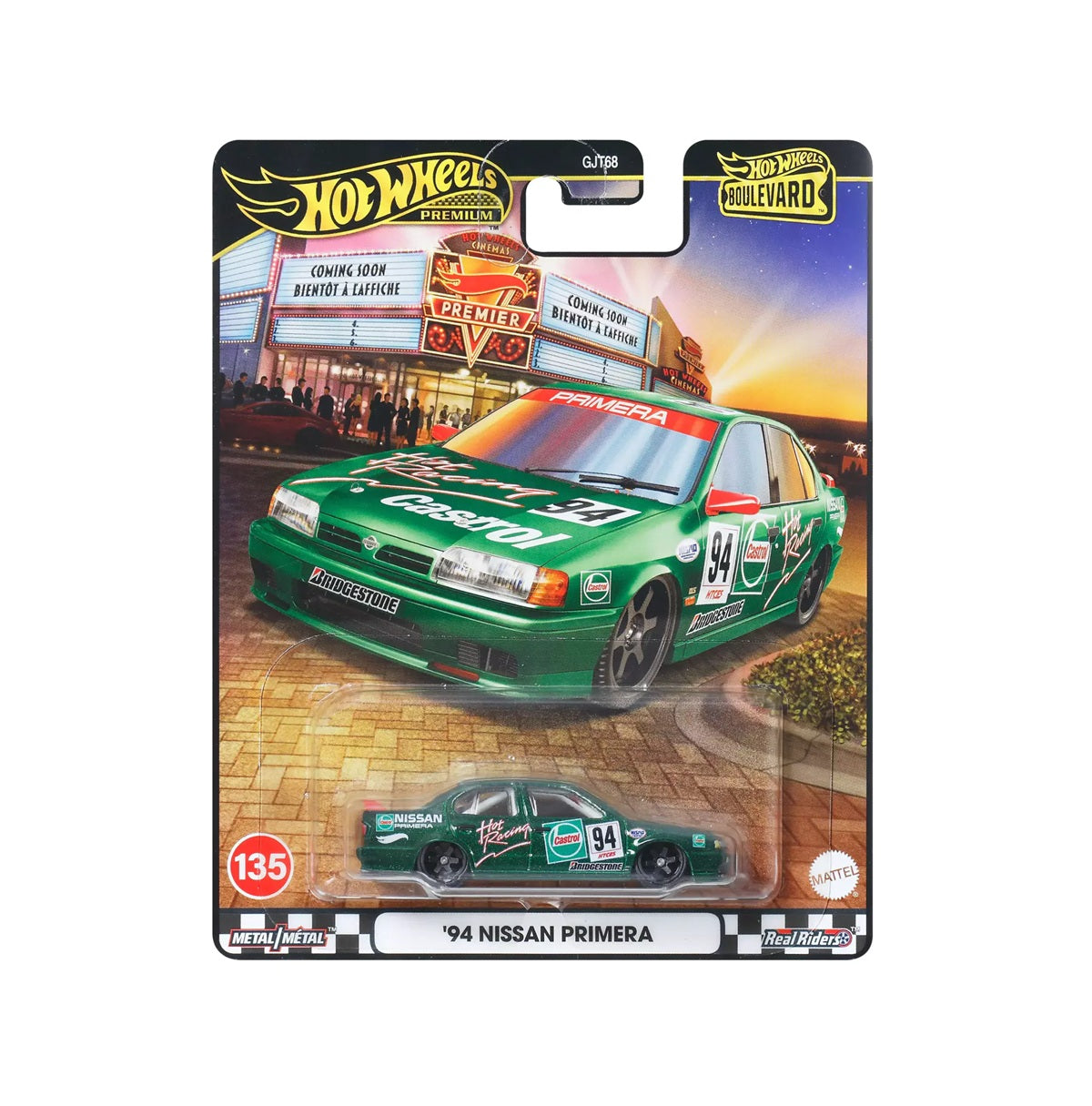 94 Nissan Primera #135 Boulevard Series - Hot Wheels Premium