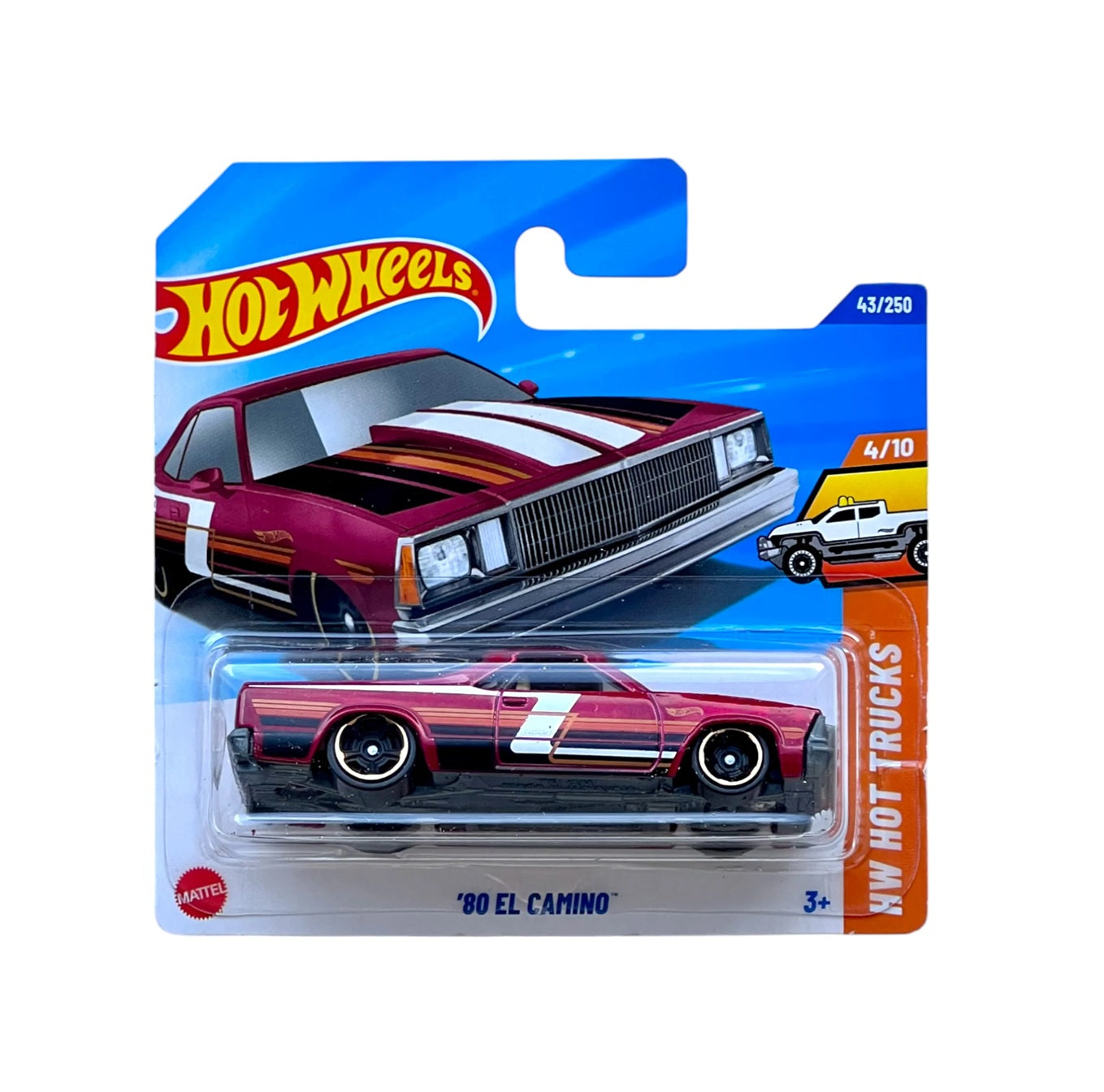'80 El Camino - Hot Wheels - HW Hot Trucks 4/10 - Scala 1/64 Circa