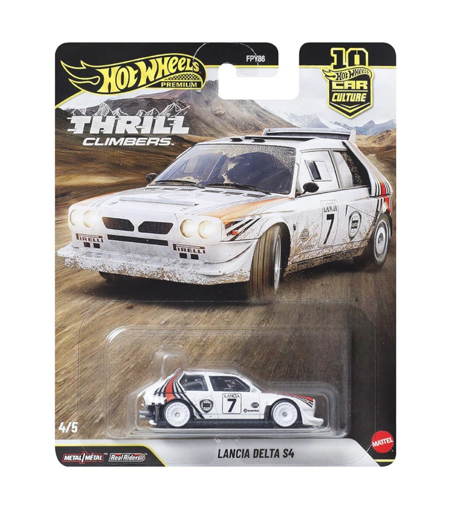 Set 5 veicoli Thrill Climbers - Hot Wheels Premium - Scala 1/64