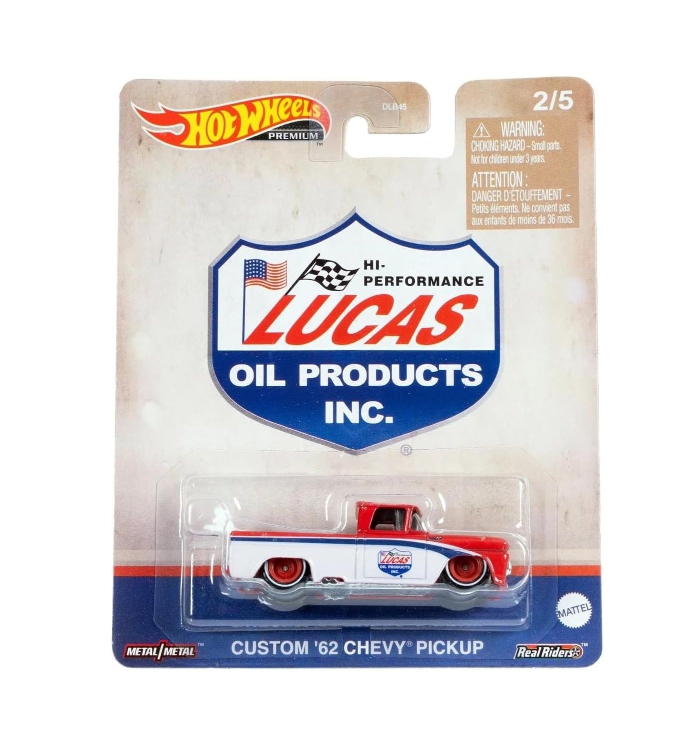 Custom '62 Chevy Pickup (Lucas) - Hot Wheels Premium - Scala 1/64