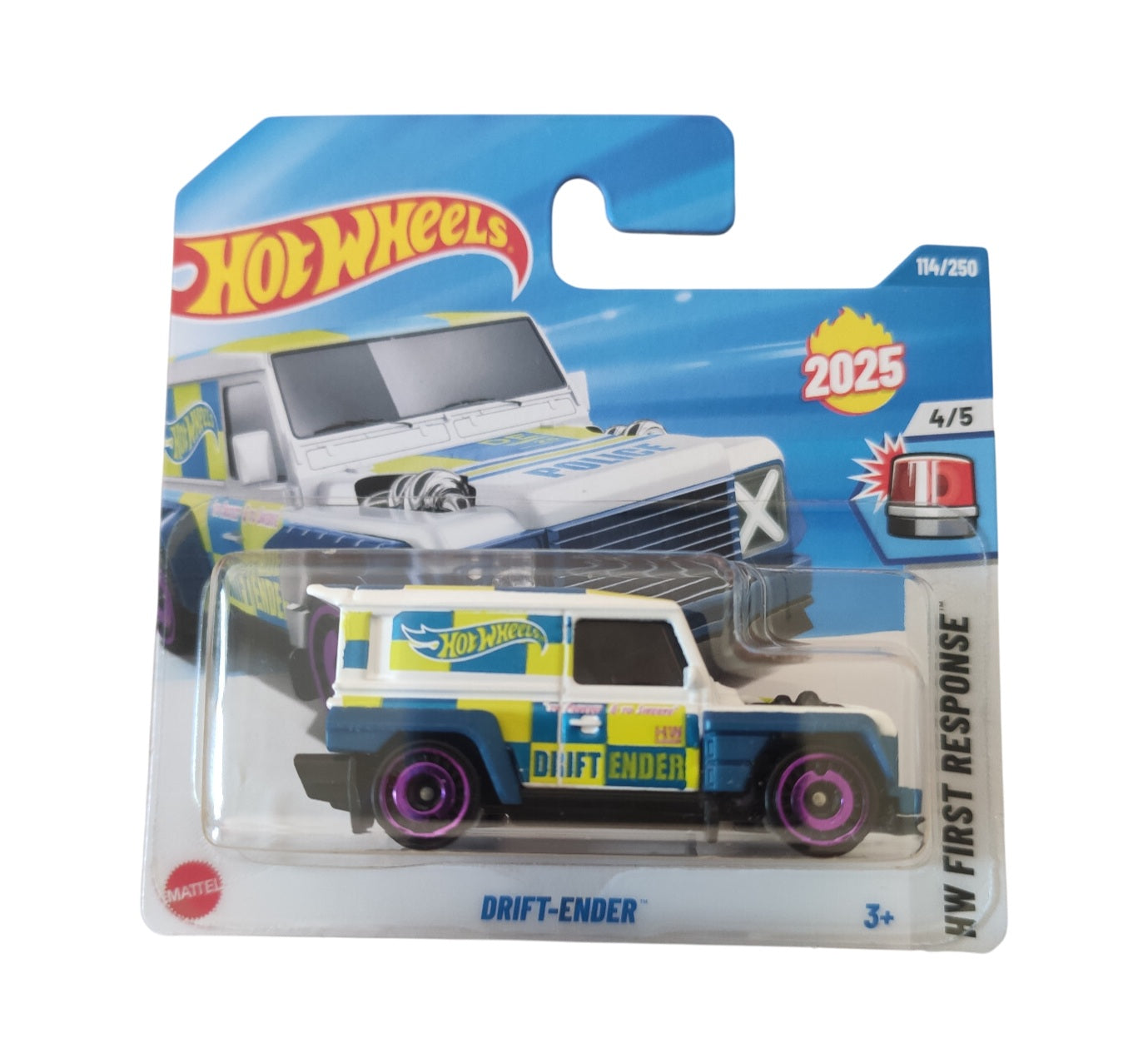 Land Rover Drift-Ender - Hot Wheels - HW First Response 4/5 - Scala 1/64 Circa