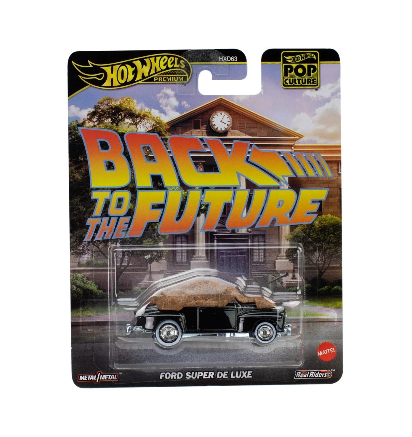 Ford Super De Luxe Back To The Future Movie - Series Pop Culture - Hot Wheels Premium - Scala 1/64