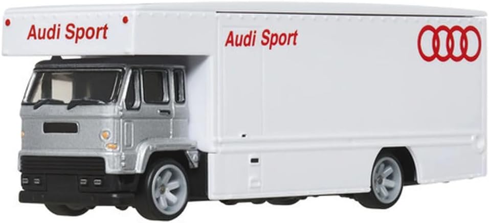 Audi S4 Quattro + Fleet Flyer - Series Car Culture Team Transport - Hot Wheels Premium - Scala 1/64