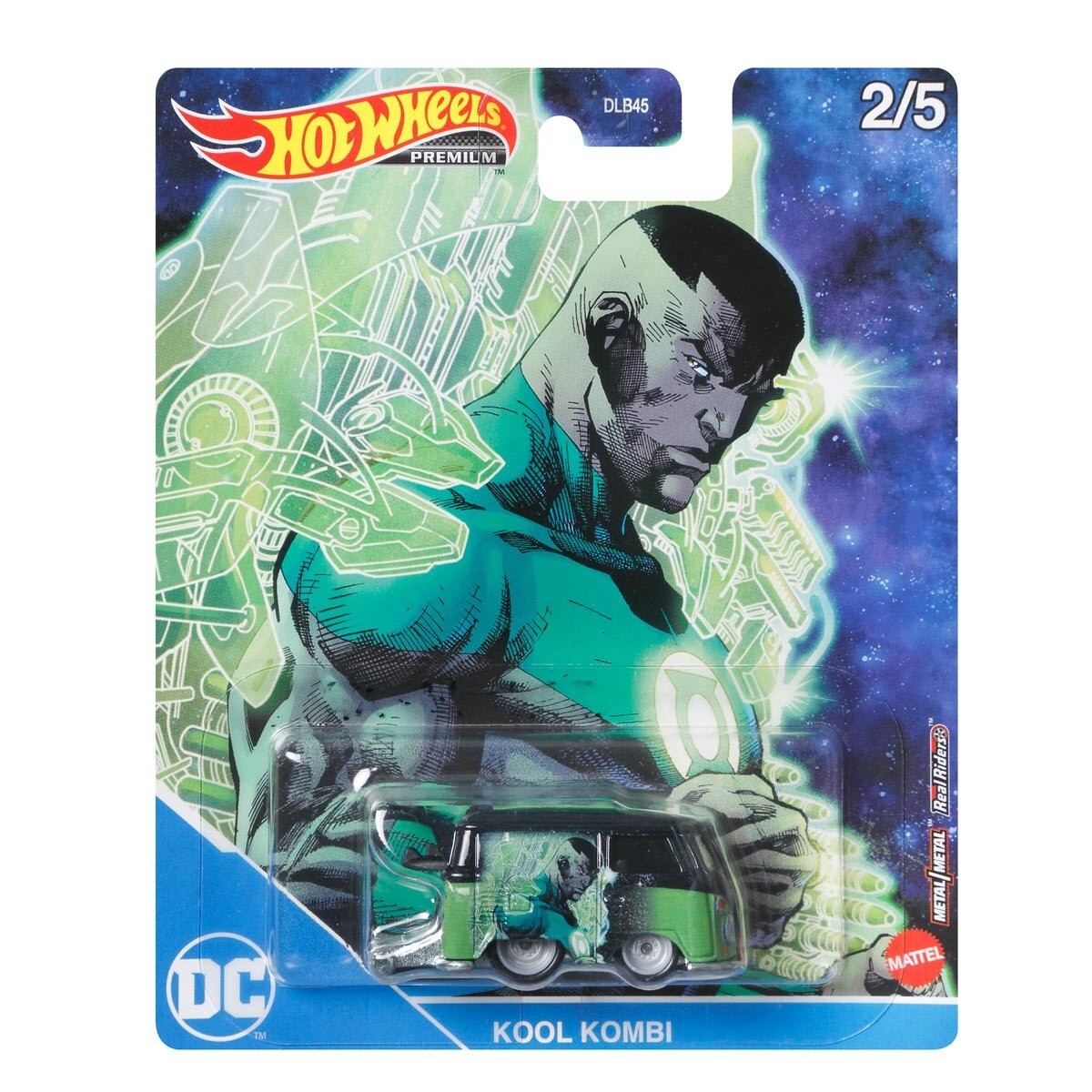 DC Comics Green Lantern Kool Combi - Hot Wheels Premium - Scala 1/64