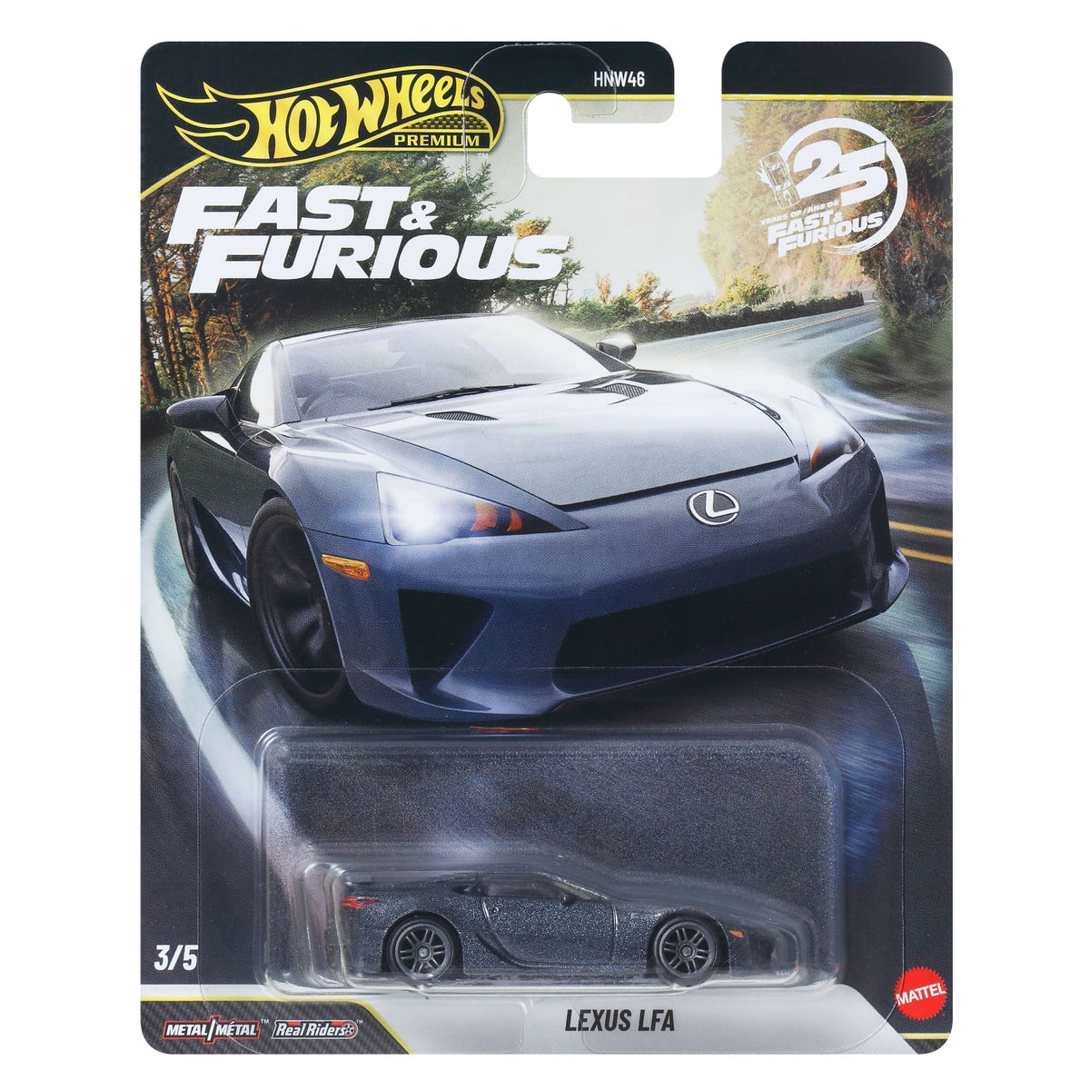 Lexus LFA Fast & Furious 25th Anniversary - Hot Wheels Premium - Scala 1/64