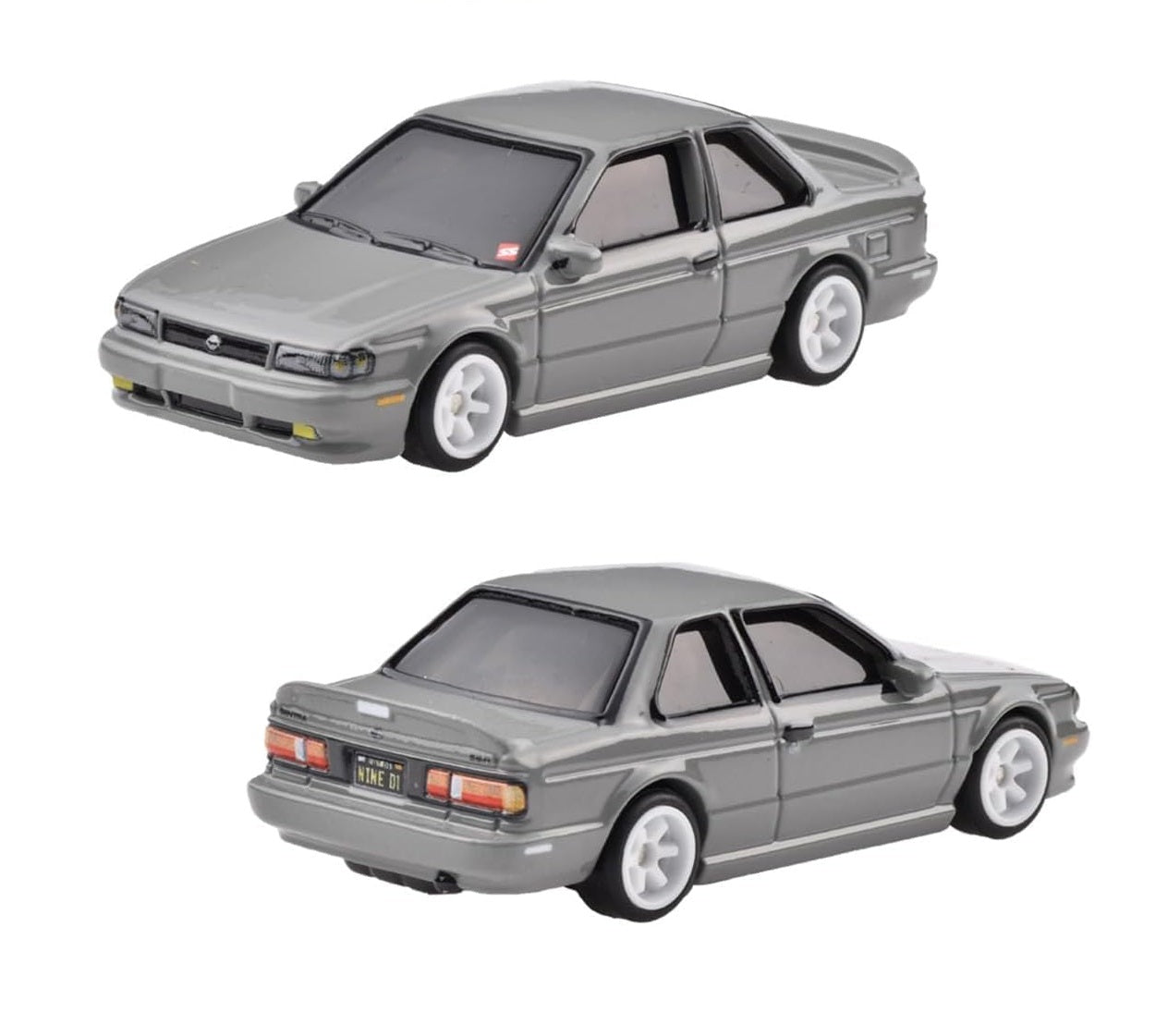 2-Pack '91 Nissan Sentra SE-R e Nissan Silvia (S13) - Hot Wheels Premium - Scala 1/64