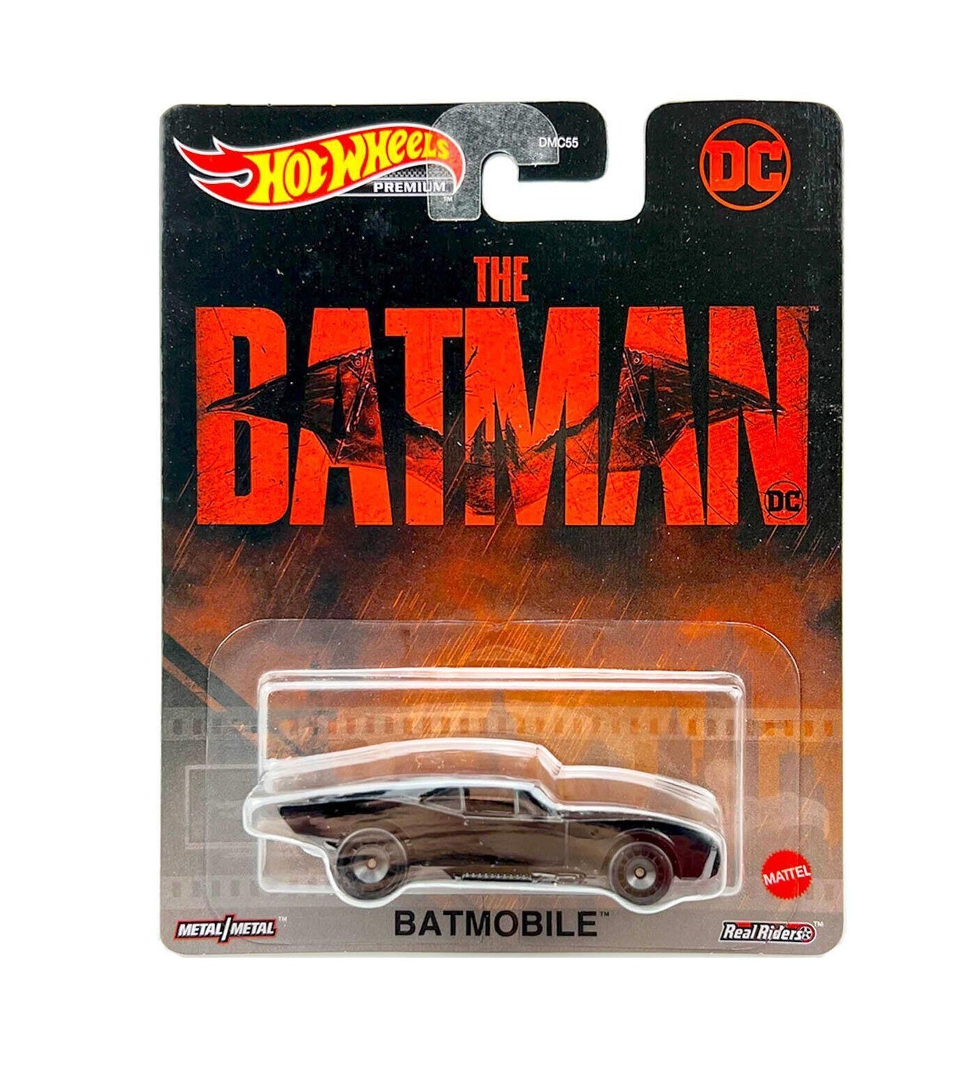Batmobile - The Batman - Hot Wheels Premium - Scala 1/64