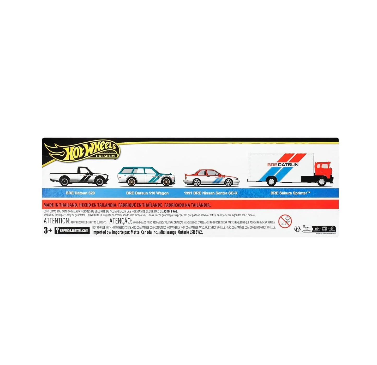 Set Premium BRE Datsun - Hot Wheels - Scala 1/64