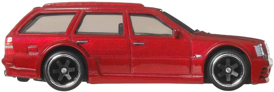 Mercedes-Benz E 36 AMG 36 Red Fast Wagons Series - Series Car Culture - Hot Wheels Premium - Scala 1/64