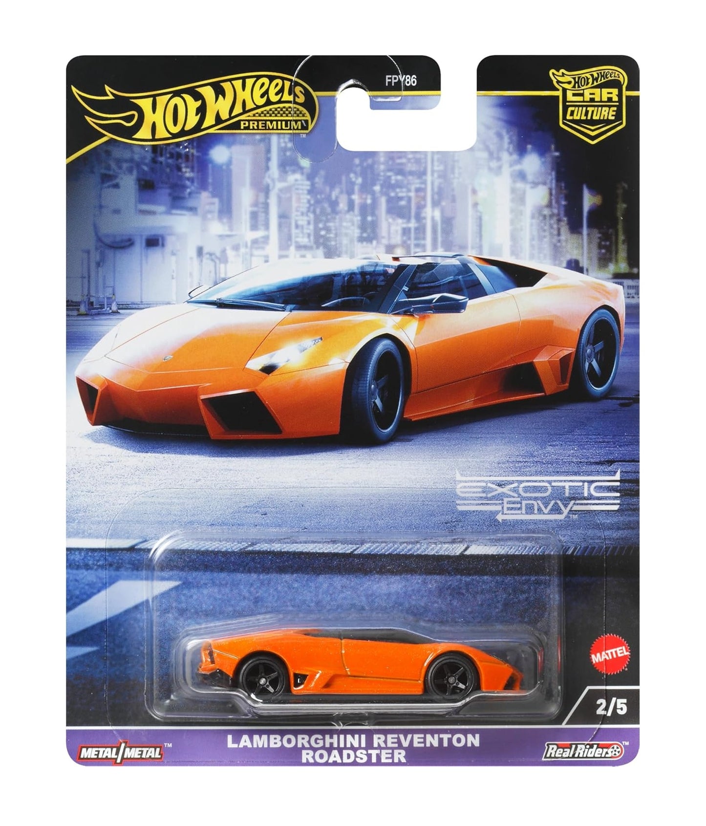 Lamborghini Reventon Roadster - Hot Wheels Premium - Scala 1/64
